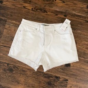 Abercrombie and Fitch white shorts
